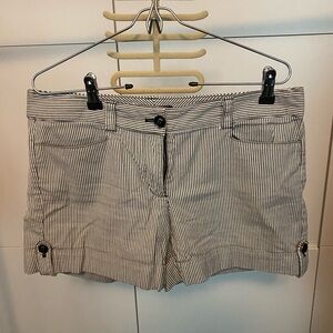 WHBM Women's Seersucker Shorts